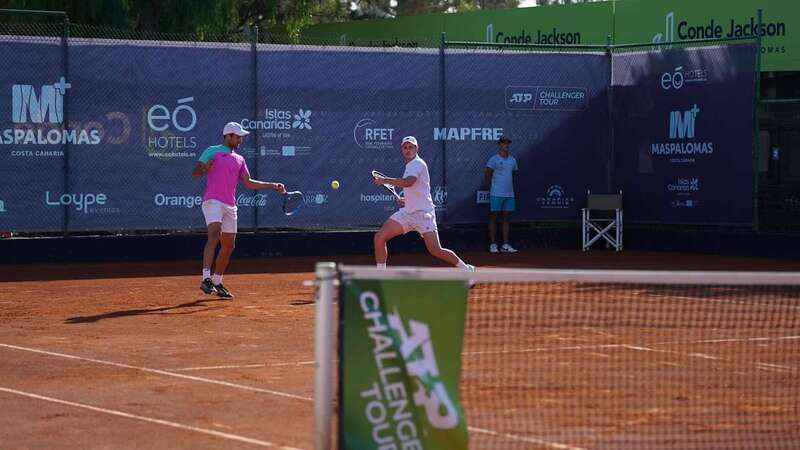 El teldense David Vega debuta en el ATP eó Hotels Maspalomas/TA.